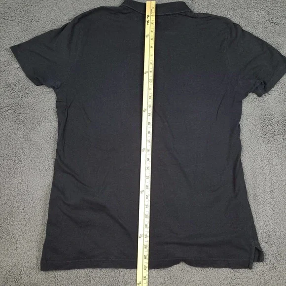 Old Navy Polo Shirt Men's Large Black Cali '76‎ Embroidered - Picture 10 of 11